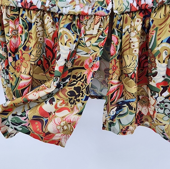 Soft Surroundings Multicolor Boho Lasercut Beaded Ariege‎ Jacket New Med… - Picture 7 of 16